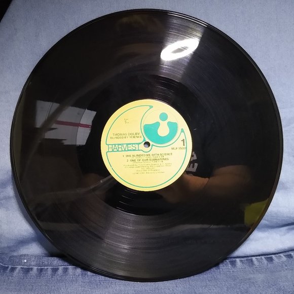 Thomas Dolby Blinded By Science Mini LP 1983 Vinyl Record - Picture 3 of 4